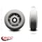 Service Caster SCC-6 TPR Wheel Only - Replacement for Haul Master Appliance Hand Truck 9913304 SCC-TPRBF620-5/8-HL2.1875 - alternate 4